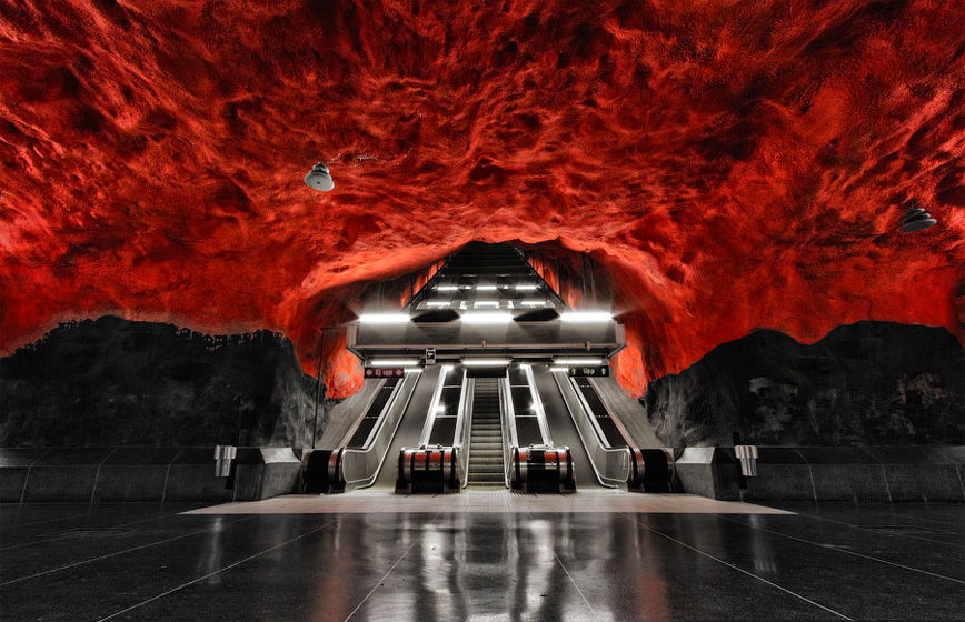 stockholm-subway-station